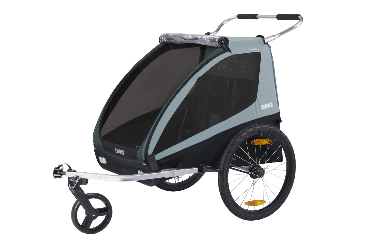 Thule Coaster XT sanftes blau Kinder Fahrradanhänger
