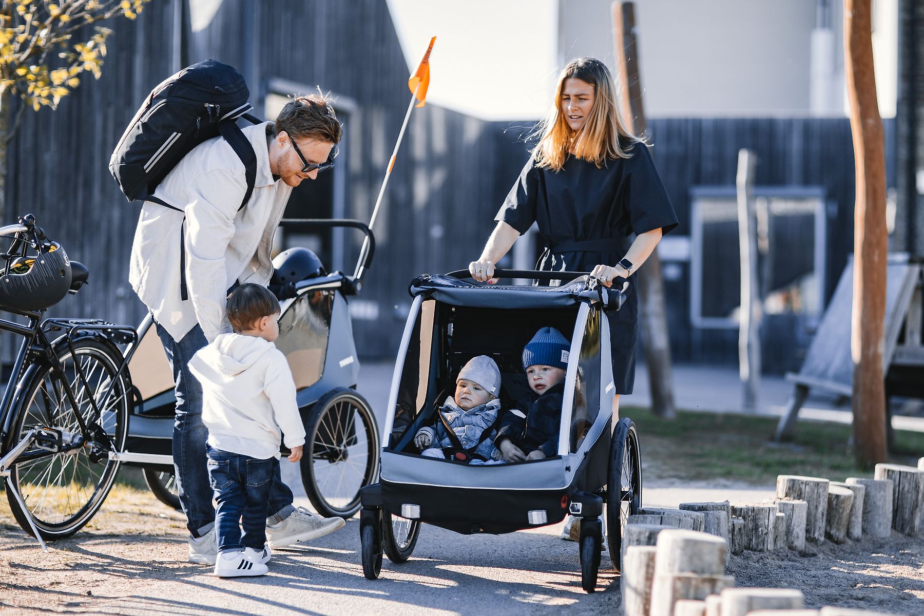 thule-courier-anwendung2 thule-courier-kindertransport
