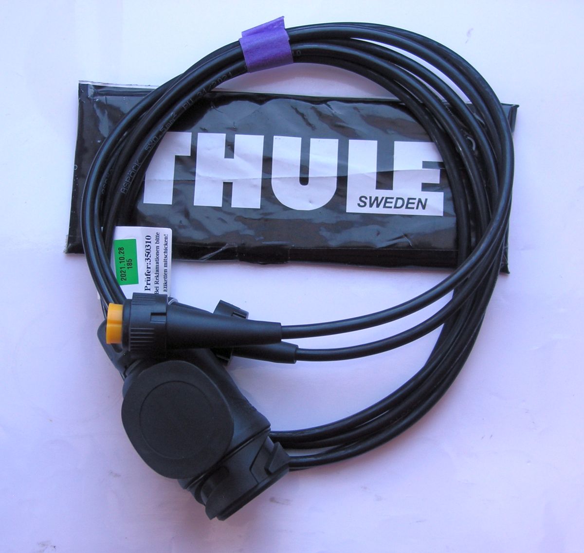 Thule Heckträger Kabel Velospace 917 918 Thule Heckträger Kabel Velospace 917 918