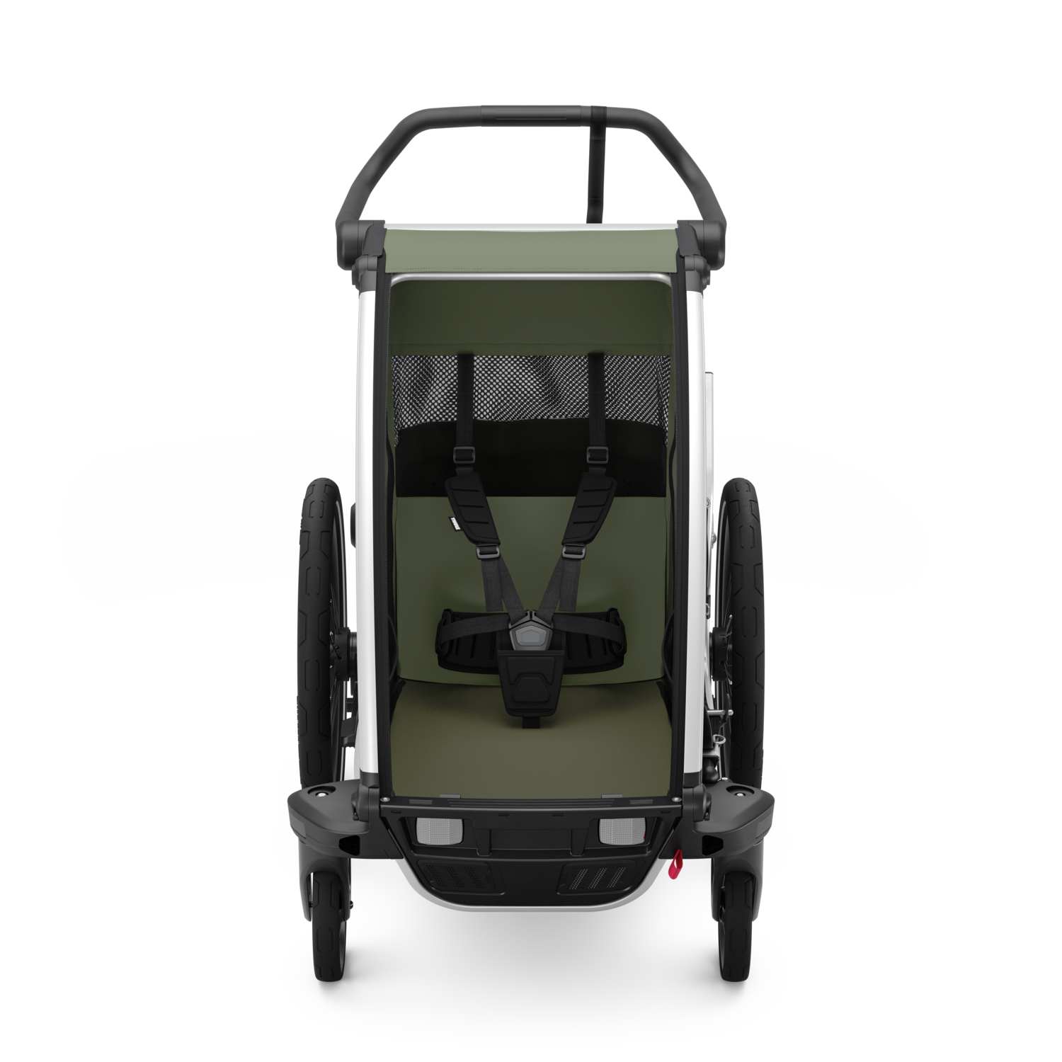 Thule Chariot Lite 1 Fahrradanhänger Vintage grün