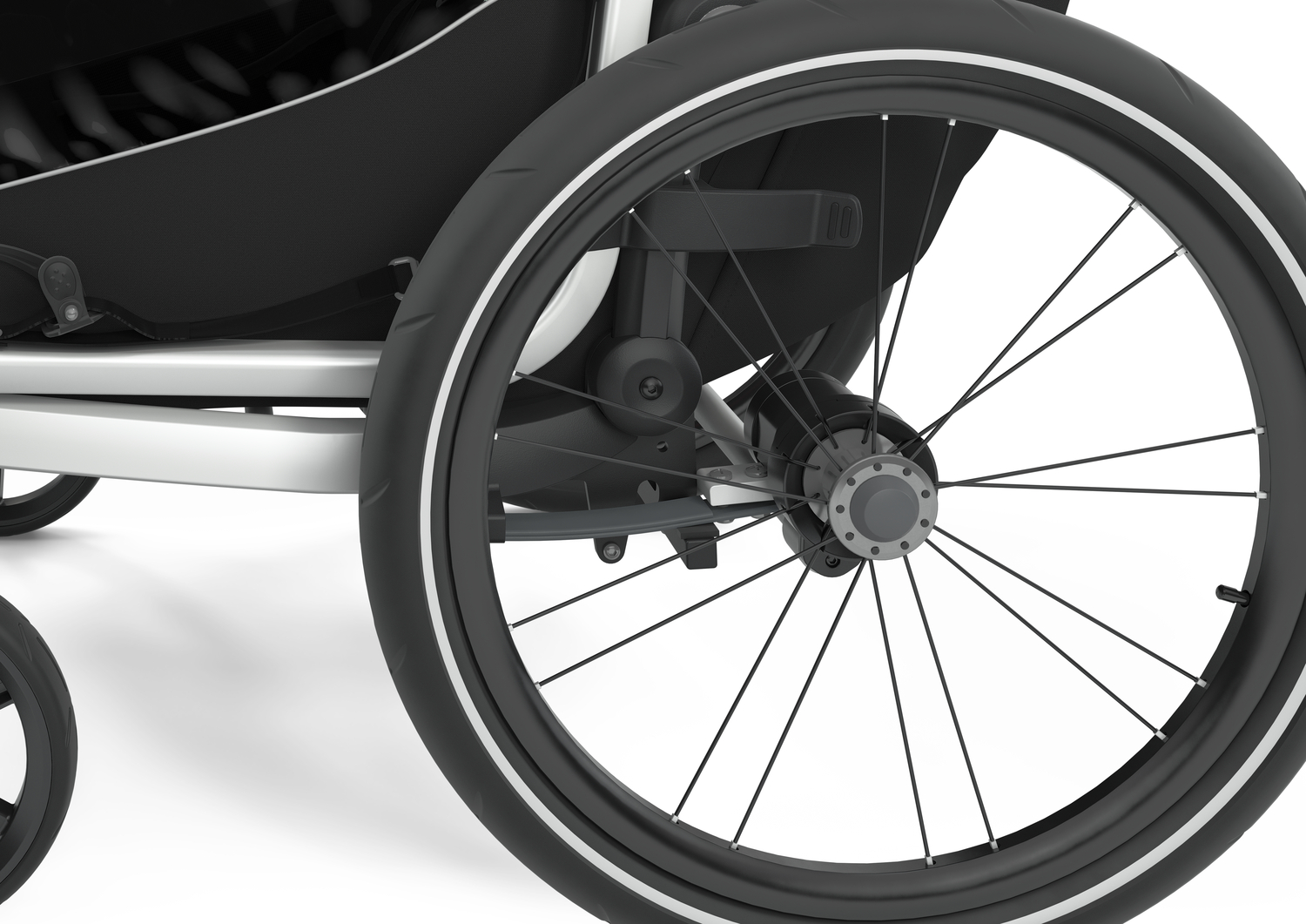 Thule Chariot Lite 2 Fahrradanhänger Vintage grün