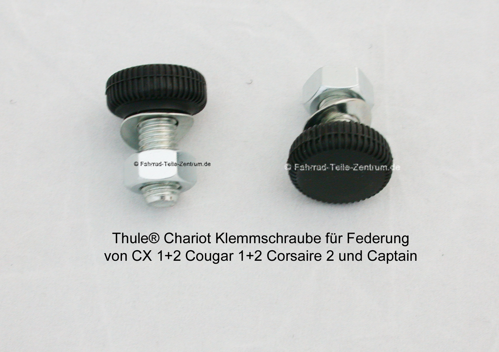 Chariot-Klemmschraube-Federung Chariot-Klemmschraube-Federung