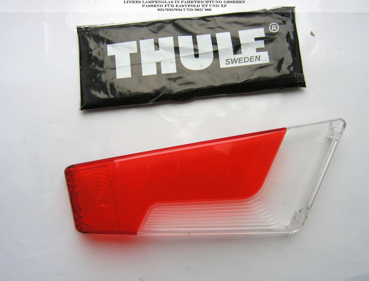 Lampenglas links Thule Easyfold XF/XF