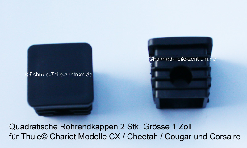 abdeckkappen-1zollV0rqm1rzWI3BH Thule Chariot 2 Stk. Rohr Endkappe 1 zoll