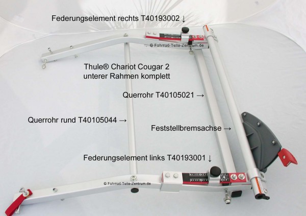 Upper Frame Chariot Cougar Thule